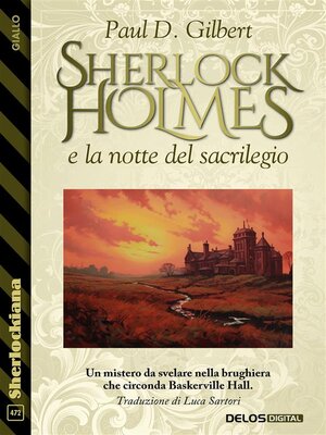 cover image of Sherlock Holmes e la notte del sacrilegio